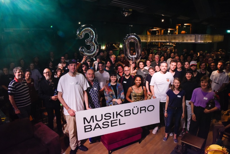 30 Jahre Musikbüro Basel an der Mitgliederversammlung 2024 © Dominik Asche
